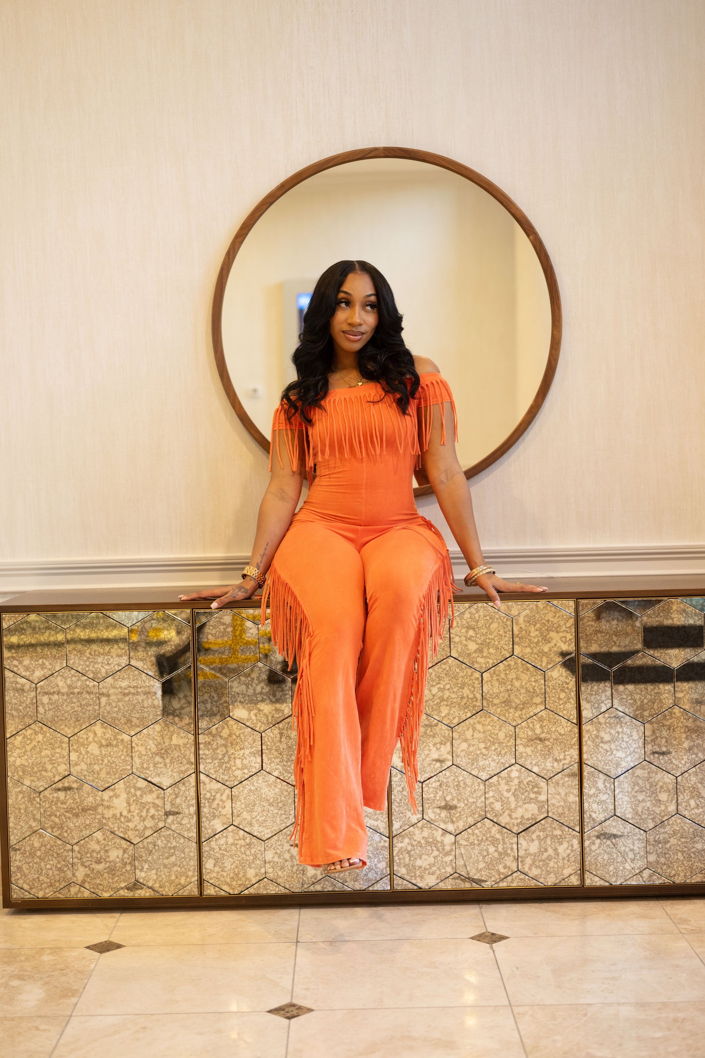 Sabrina Tassle Jumpsuit
