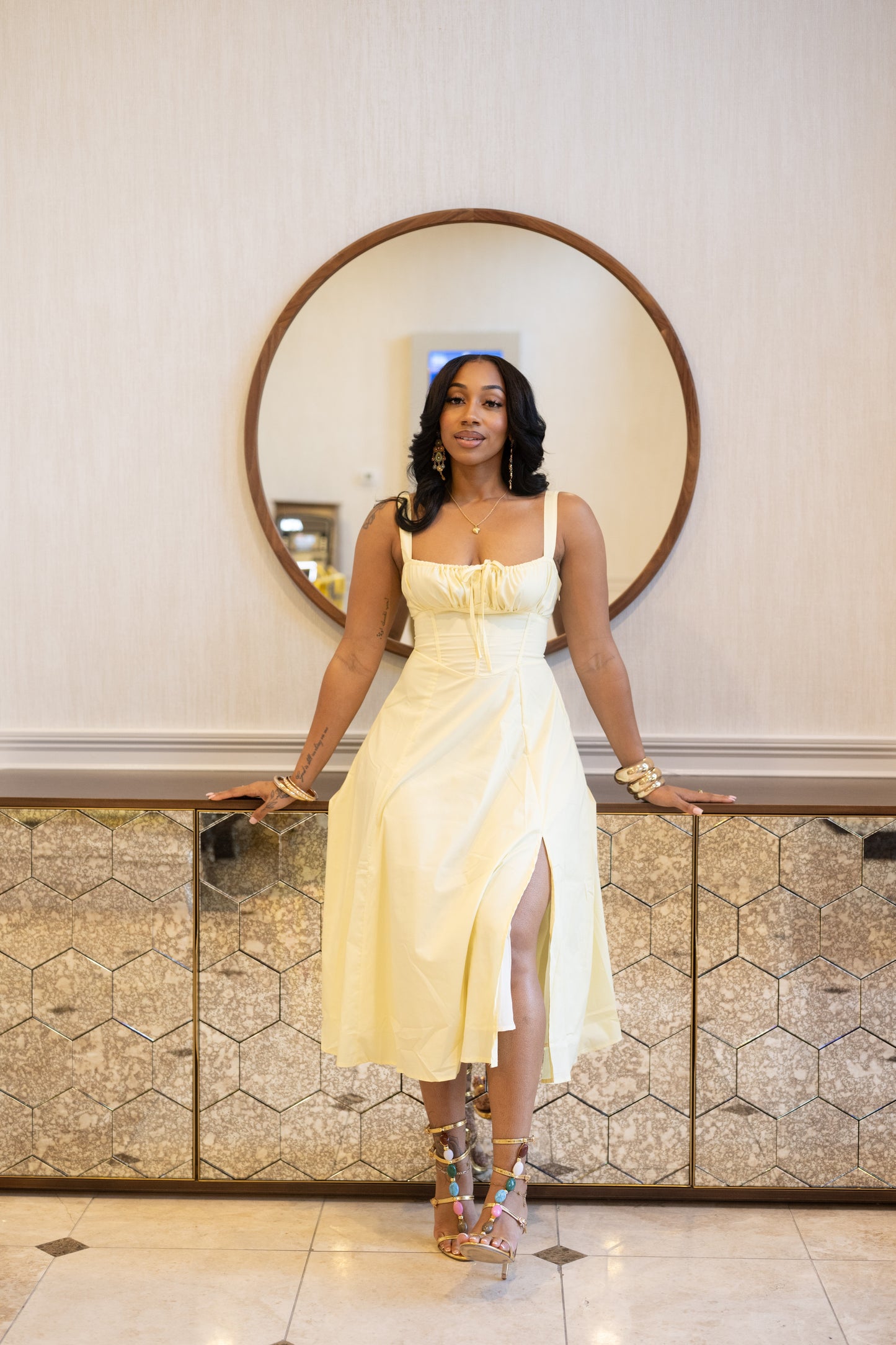 Derby Cutie Midi Dress