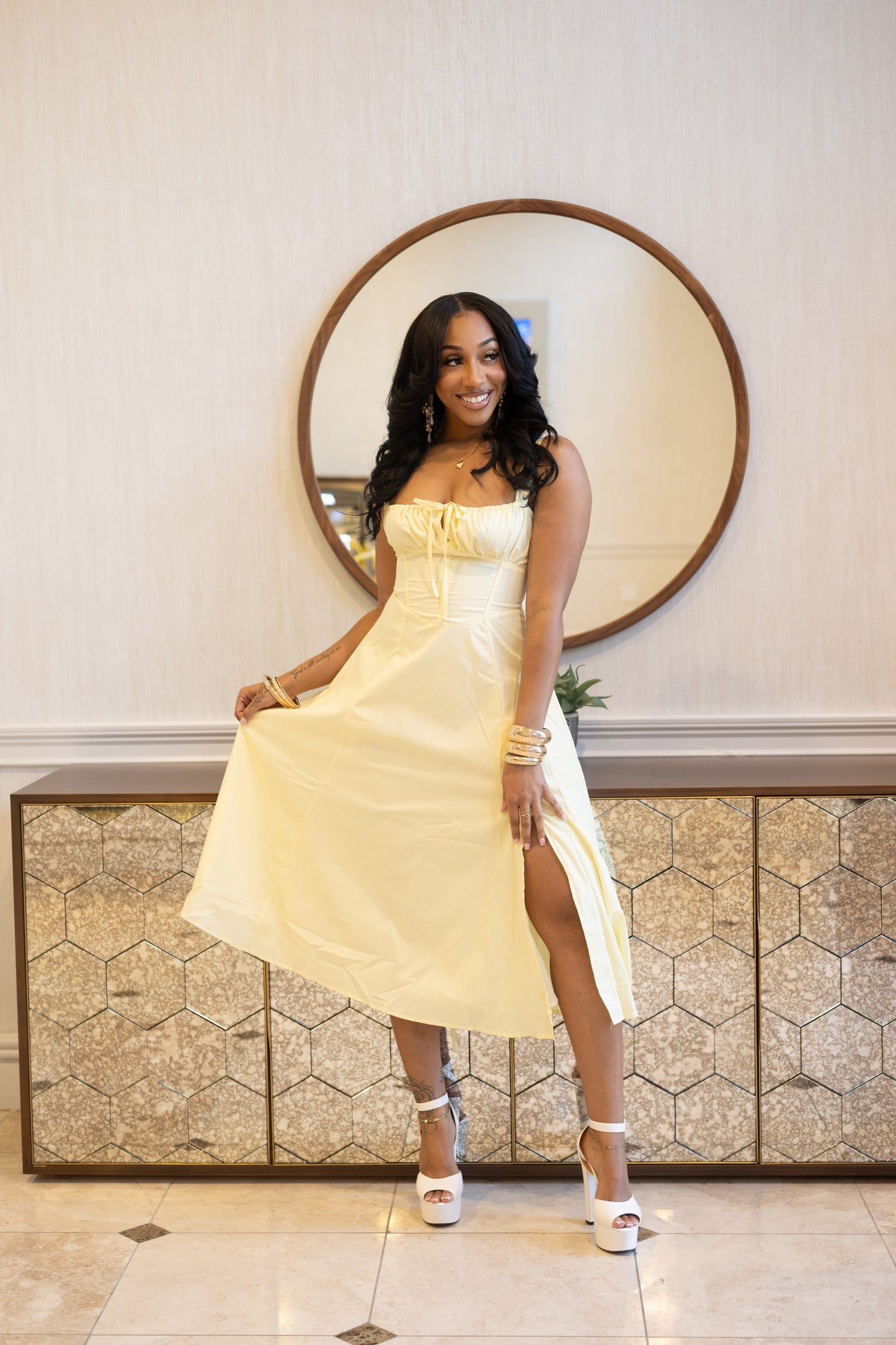 Derby Cutie Midi Dress