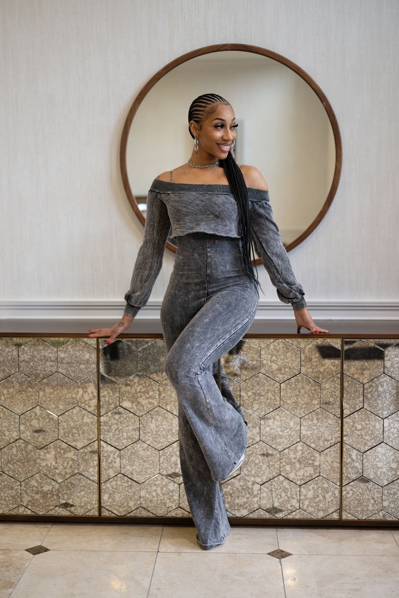 Alpine Allure Jumpsuit Set