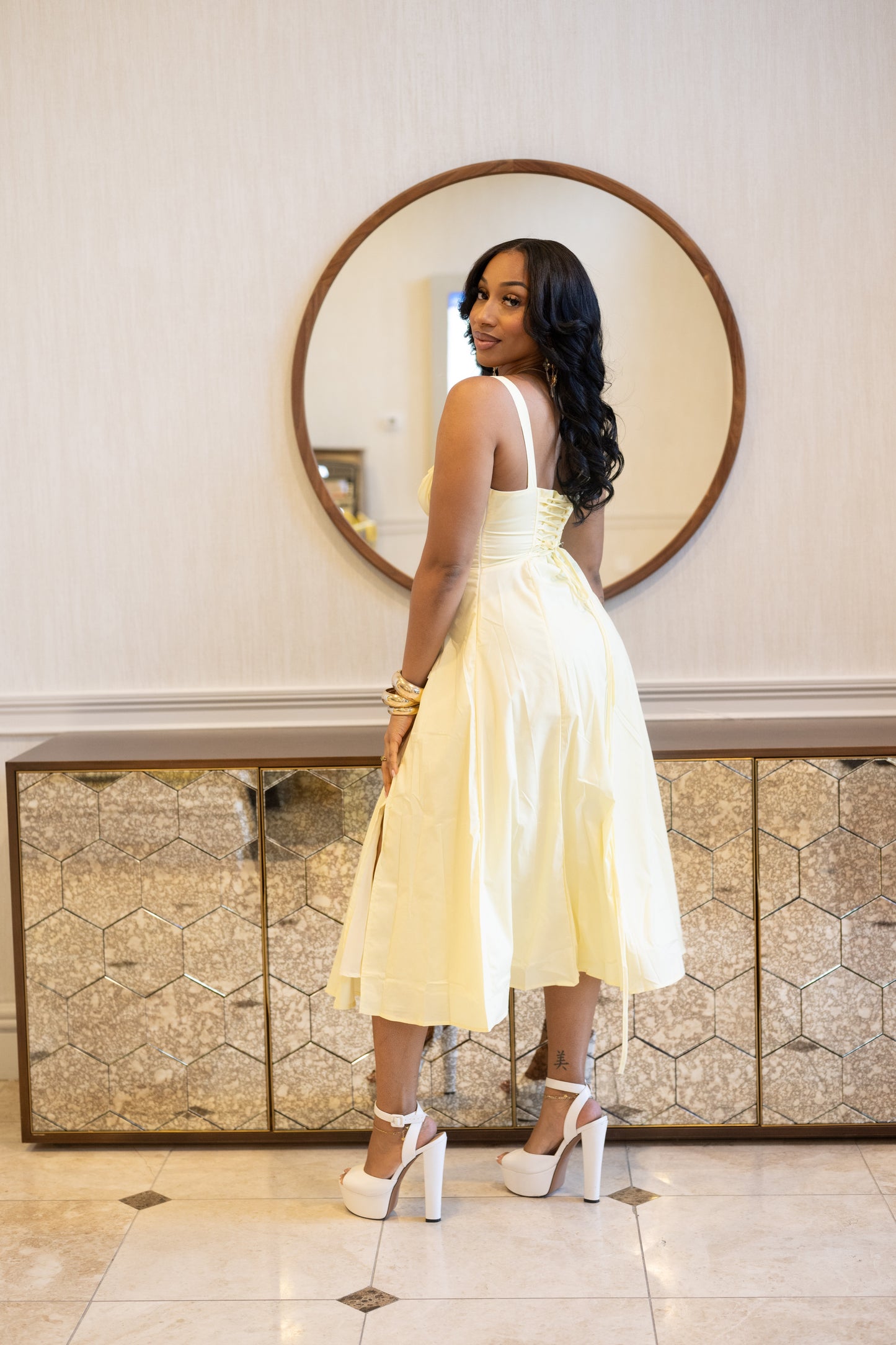 Derby Cutie Midi Dress