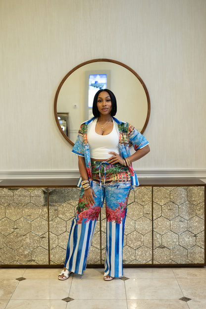Streets Of Italy Pants Set