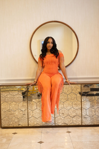 Sabrina Tassle Jumpsuit