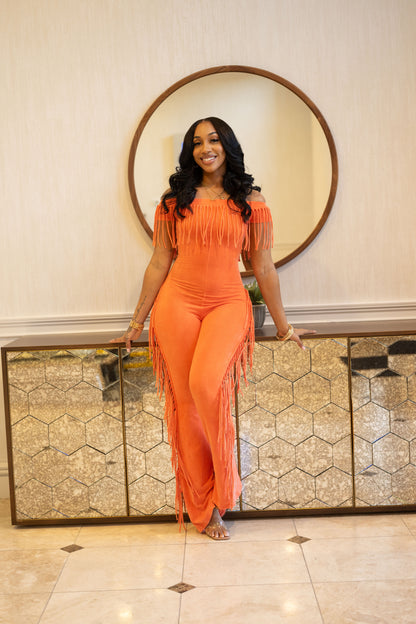 Sabrina Tassle Jumpsuit