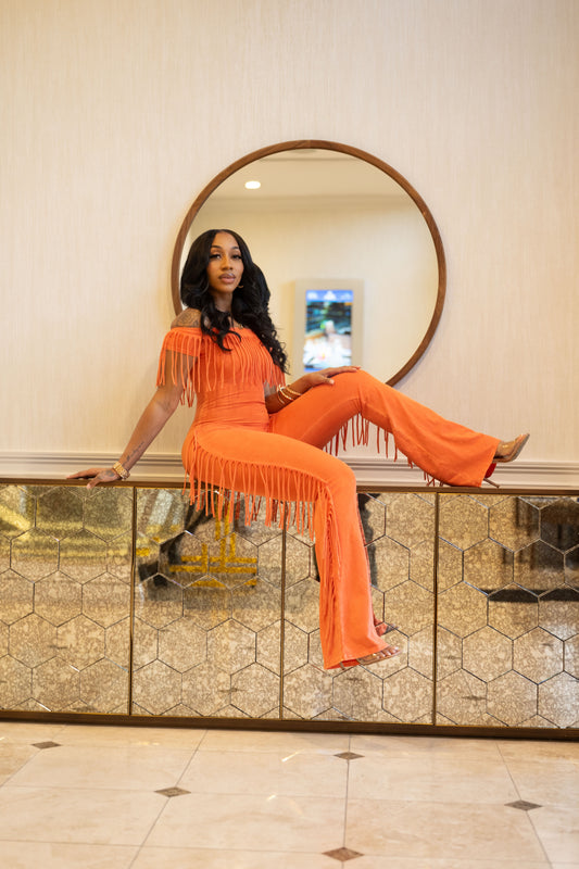 Sabrina Tassle Jumpsuit